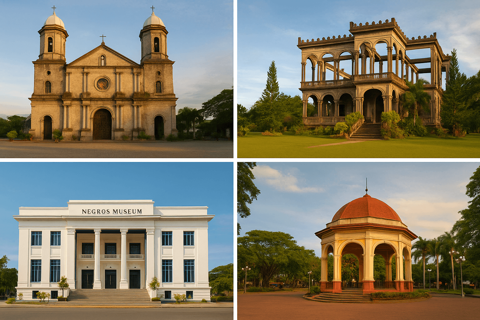 Attractions of Bacolod City bacolod tourist map