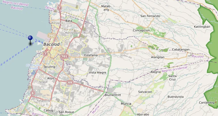 bacolod map