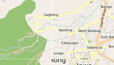 valencia map negros